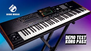 Dionis Bashaj  Demo Test Korg Pa5X [upl. by Phox69]