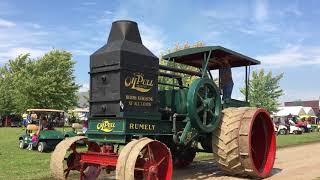 Rumely Oilpull model quotBquot at 2017 Rumely Expo [upl. by Irot]