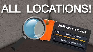 ALL 10 🎃 LOCATIONS 🔍 HALLOWEEN EVENT Bromsgrove Roblox [upl. by Alben]