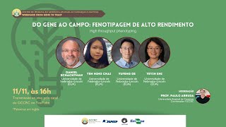 Webinar  Do gene ao campo fenotipagem de alto rendimento High throughput phenotyping [upl. by Nutsud]