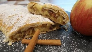 Strudel di mele  Apple strudel recipe [upl. by Sherilyn]