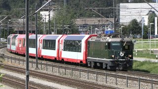 Glacier Express zwischen St Moritz und Zermatt [upl. by Dermot]