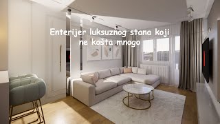 Luksuzan enterijer stana koji ne košta mnogo [upl. by Sihonn]