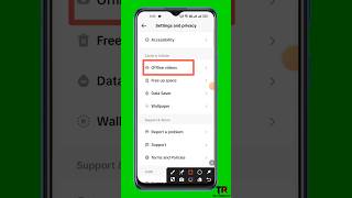 How to tiktok offline video Download  কিভাবে টিকটক অফলাইন ভিডিও ডাউনলোড করবো tiktokupdate [upl. by Camey]