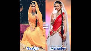 Similar Naagin PART 5 Naagins have similar look in naagin serial from their other serials [upl. by Gerik]