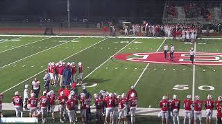 Effingham High School vs Charleston High School Mens Varsity Football [upl. by Evangelin629]