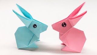 Easy Origami Rabbit  How to Make Rabbit Step by Step [upl. by Nnaassilem]