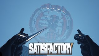 Satisfactory Explore amp Build 28 Space Elevator Done End [upl. by Power]