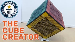 Gregoire Pfennig The Rubiks Cube Creator  Guinness World Records [upl. by Felicle]