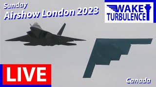 🔴LIVE Airshow London 2023  Live SUNDAY Coverage from CYXU London Ontario Canada [upl. by Noled]