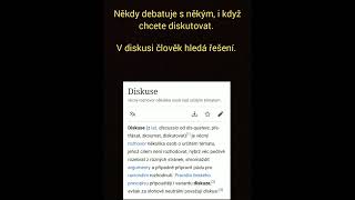 Rozdíl mezi diskusi a debatou debata diskuse volba rozhovor [upl. by Ettari]