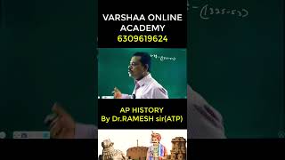 APPSC Group  2 mains  AP  History Online classes in Telugu  part 2 [upl. by Ynttirb]