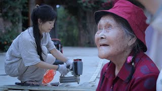 Liziqi is back cooking a happy dinner with grandma on the mountain top [upl. by Clifton]