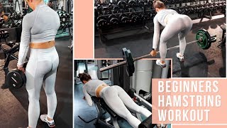 HAMSTRING Workout For Beginners  TIPS [upl. by Roti]