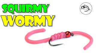 Tie a more DURABLE Squirmy Wormy  Squirmy Wormy  Fly Tying Tutorial [upl. by Epolulot]