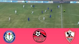 🔴 LIVE Smouha vs Zamalek SC Egyptian Premier League 202425 Live Match Updates [upl. by Lamond]