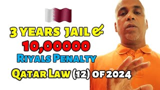 3 years jail and 1000000 Riyals penalty for violating Qatar Law  Localization in private sector [upl. by Are]