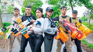 Nerf War Special Force SWAT Nerf Guns Army Green Uniform of Assassins Creed  PUBG Guns World [upl. by Hayse]