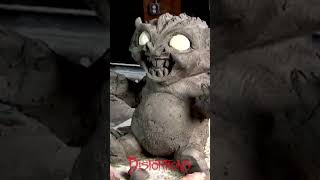 Gremlin Monster Sculpting DIY Tutorial  Monster Lab Shorts [upl. by Coy243]