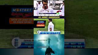 DALE STEYN VS JAMES ANDERSON TEST MATCH COMPARISON 🥵🥵 shorts trending cricket fans icc sg [upl. by Saraann]