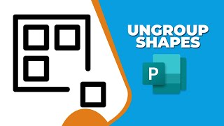 How to ungroup shapes in Publisher Windows [upl. by Leeth]