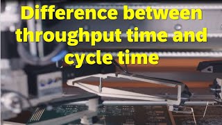 Difference between throughput time and cycle time [upl. by Mrots]