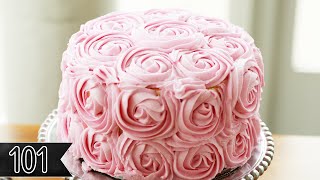 Five Beautiful Ways To Decorate Cake [upl. by Cawley542]