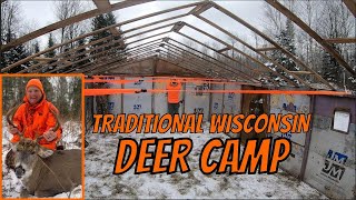 Traditional Wisconsin Deer Camp 2022 Biggest Northwoods Public Land Buck [upl. by Omor]