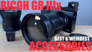 Best amp WEIRDEST RICOH GR IIIx Accessories [upl. by Ellga97]