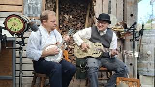 Deep Ellem blues played on a 1920ś Dobro Mandolin an the Duolian [upl. by Jaquenette]