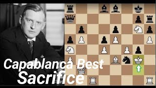 Capablanca vs Leon Paredescapablanca chess gamecapablanca amazing Sacrificebest game capablanca [upl. by Anais]