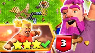 COMMENT 3 ÉTOILES FACILEMENT CHAUSSURE DORÉE DU DÉFI DE HAALAND  Clash of clans [upl. by Endor167]