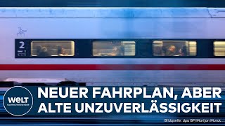 DEUTSCHE BAHN Neuer Fahrplan vorgestellt – Konzern entschuldigt jetzt schon für Verspätungen [upl. by Relyuc457]