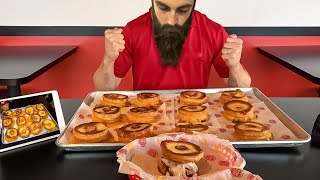 THE BAKERS DOZEN GRILLED CHEESE CHALLENGE  9000 KCAL IN 10 MINS  COB Ep181  BeardMeatsFood [upl. by Nissie]