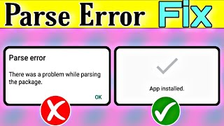 Parse error problem fix 100 solve  parse error  there was a problem parsing the package [upl. by Nuahsal]