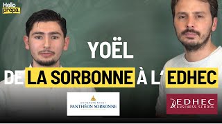 Yoël  De La Sorbonne à lEDHEC  Hello Prépa Alumni [upl. by Atnomed]