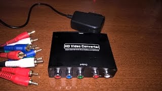 HDMI to RGB Component Converter [upl. by Repotsirhc121]