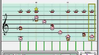 Mario Paint  Zelda Links awakening Ballad of the wind fish [upl. by Ludmilla]