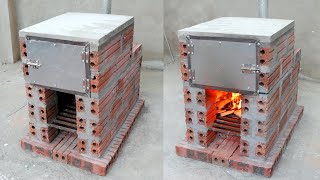 DIY Multifunction Oven at home  Design and Structure Pizza Oven [upl. by Auhsej]