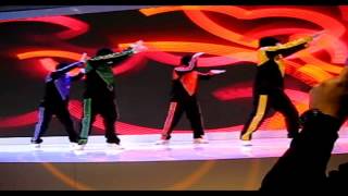 Jabbawockeez Performance at Hisense Booth CES 2014 [upl. by Einaffets]