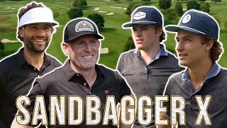 Cole Caufield  Trevor Zegras VS Ryan Whitney  Paul Bissonnette  Sandbagger Invitational X [upl. by Neisa]