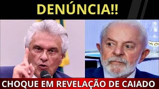 Caiado expõe suposta armação entre Lula e o ministro do STF Flávio Dino ao vivo [upl. by Joscelin]