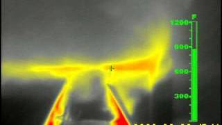 DSPA5 Thermal Camera in Living Room Fire [upl. by Tat]