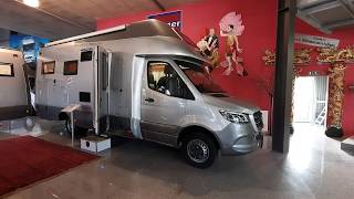 Silver Dream S700 EB Luxurious German Mercedes monocoque motorhome [upl. by Qerat]