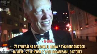 We Are Change confronts Lord Jacob Rothschild Slovenské titulky [upl. by Yrtnahc]