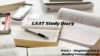 LSAT Study Diaries  Week 1 [upl. by Modesty]