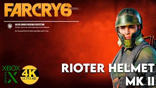 Far Cry 6  Getting the Rioter Helmet MK II  Criptograma in Verdera  4K60 FPS  XBOX Series X [upl. by Auoy]