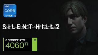 SILENT HILL 2 Remake  Gameplay  RTX 4060 Ti  High Settings [upl. by Acinehs]