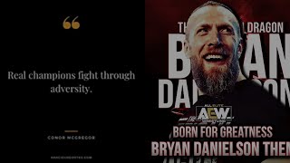 2024 Bryan Danielson AEW Theme Song  Born For Greatness WITH FIGHT THROUGH ADVERSITY INTRO ᴴᴰ [upl. by Wesle599]