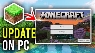 How To Update Minecraft Bedrock On PC  Full Guide [upl. by Ranchod]